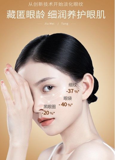 Крем для шкіри навколо очей Jomtam Collagen Six Peptide Three Color Eye Cream з пептидами та колагеном 60мл 0301017 фото