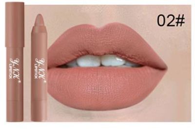 АКЦІЯ!!! Матова водостійка помада - олівець для губ Waterproof Matte Misty Lipstick Lasting Crayon тон 02 0409019 фото