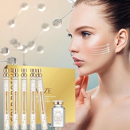 VEZE GOLD PROTEIN PEPTIDE ESSENCE COMBINATION Набор сывороток + коллагеновые нити для подтяжки лица 0203000 фото