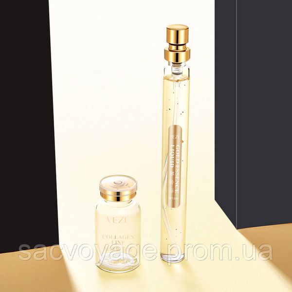 VEZE GOLD PROTEIN PEPTIDE ESSENCE COMBINATION Набор сывороток + коллагеновые нити для подтяжки лица 0203000 фото