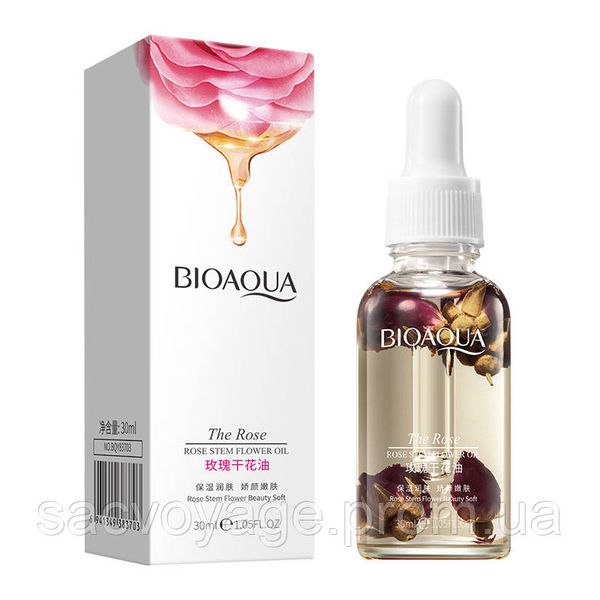 Натуральное масло розы Bioaqua Rose Stem Flower Oil 30мл 0130101 фото