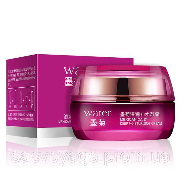 Крем для обличчя BIOAQUA Water Mexican Daisy Deep Moisturizing Cream з екстрактом хризантеми зволожуючий 50мл 0302024 фото
