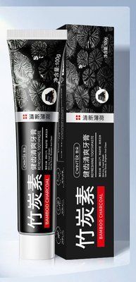 Освітлююча зубна паста cwinter bamboo charcoal REFRESHING TOOTHPASTE з активованим вуглем бамбуку 100мл 0150104 фото