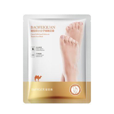 Шкарпетки BAOFEIQUA Anti-Aging Smooth Whitening foot Mask з верблюжим молоком 35г 010503 фото