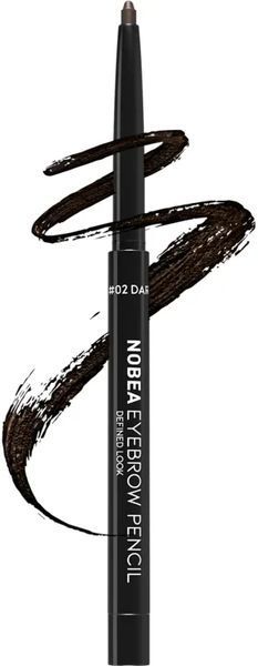 Механічний&nbsp;карандаш для бровей NOBEA Day-to-Day Eyebrow Pencil, Medium brown #B01, 0,3 г 0401013 фото