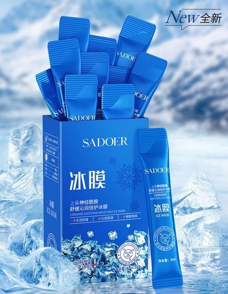 Гелева заспокійлива маска з керамідами SADOER CERAMIDE SOOTHING ICE MASK 4 мл 0101064 фото