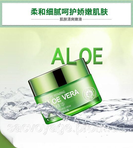 Увлажняющий крем для лица BIOAQUA Aloe Vera 92% Refresh Moinsture 50мл 0302026 фото