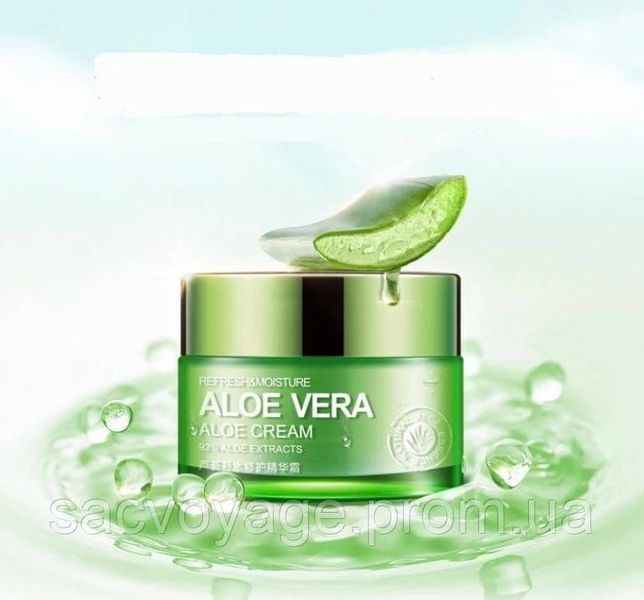 Увлажняющий крем для лица BIOAQUA Aloe Vera 92% Refresh Moinsture 50мл 0302026 фото