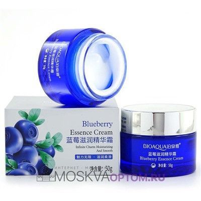 Зволожуючий крем для обличчя Bioaqua Wonder Essence Cream з екстрактом чорниці 50мл 0302027 фото