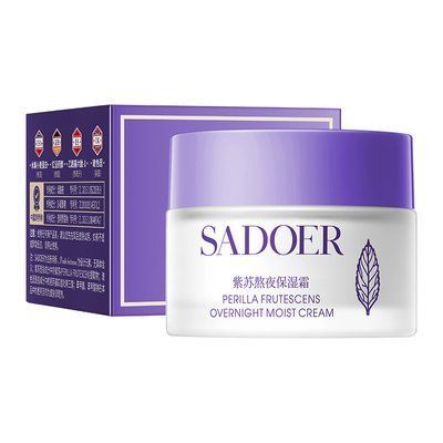 Нічний крем з екстрактом перилли SADOER PERILLA FRUTESCENS OVERNIGHT MOIST SERUM 30мл 0302045 фото