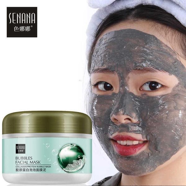 Кислородная пузырьковая маска для лица Senana Bubbles Facial Mask 100мл 010302 фото