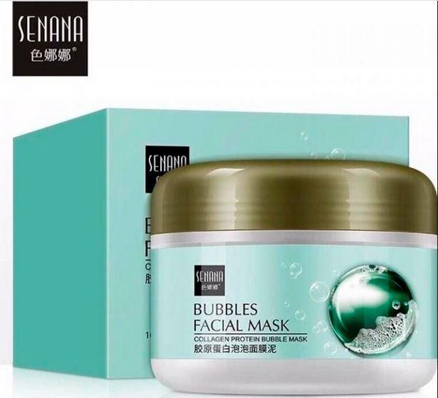 Кислородная пузырьковая маска для лица Senana Bubbles Facial Mask 100мл 010302 фото