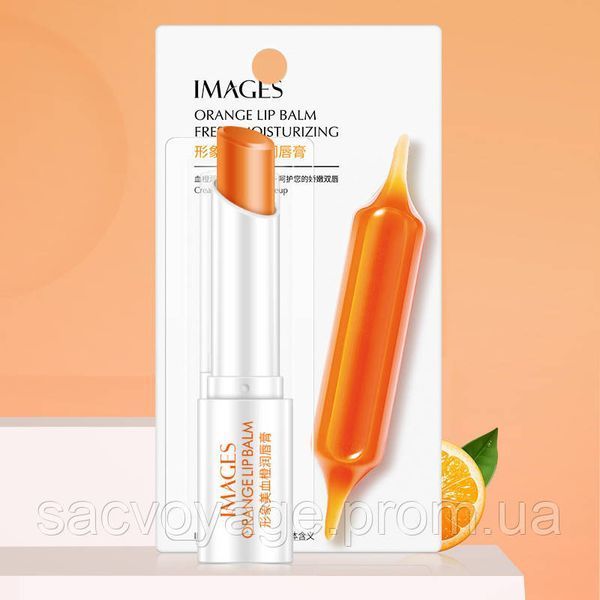 Бальзам для губ з екстрактом апельсину сицилійського Images Blood Orange Lip Balm, 2.7г 0409002 фото