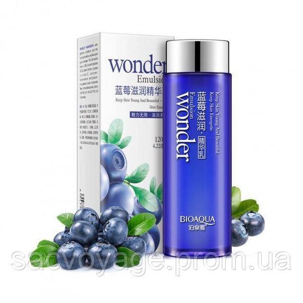 Тонер з екстрактом чорниці Bioaqua Wonder EmulsionWonder Emulsion для обличчя 120мл 020408 фото