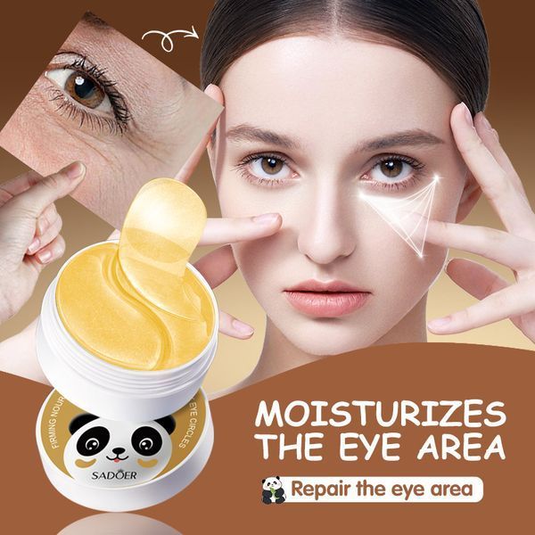 Патчи гидрогелевые омолаживающие SADOER Golden Snail Eye Gel Mask с ионами золота и муцыном улитки 0501031 фото