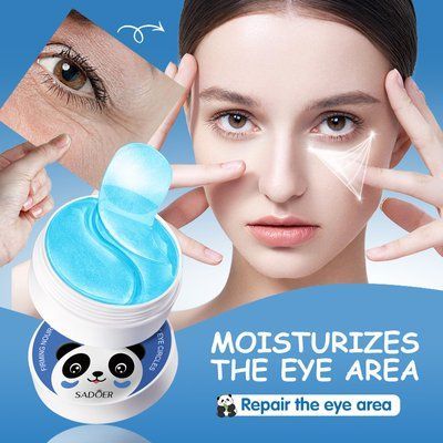 Патчі гідрогелеві омолоджуючі SADOER Blueberry Eye Gel Mask з екстрактом чорниці 0501032 фото