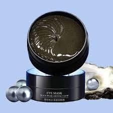 Гідрогелеві патчі під очі з чорним перлами і пептидами Bioaqua Black Pearl Crystal Clear Eye Mask, 60 штук 050104 фото
