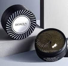 Гідрогелеві патчі під очі з чорним перлами і пептидами Bioaqua Black Pearl Crystal Clear Eye Mask, 60 штук 050104 фото