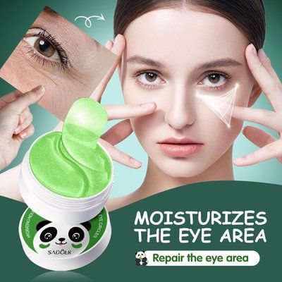 Патчі гідрогелеві омолоджуючі SADOER Cucumber Eye Gel Mask з екстрактом огірка 0501033 фото