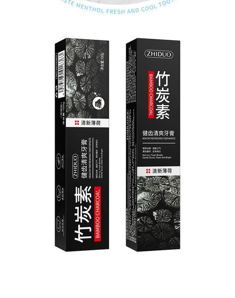 Зміцнююча зубна паста ZHIDUO HEALTHY REFRESHING TOOTHPASTE з активованим вуглем бамбуку 100мл 0150108 фото