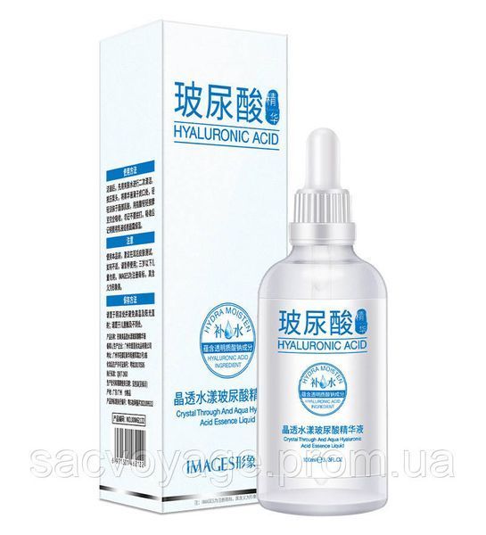 Сироватка зволожуюча з гіалуроновою кислотою Images Crystal Through And Aqua Hyaluronic Acid Liquid 100 мл 0202012 фото