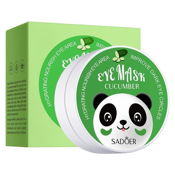 Патчі гідрогелеві омолоджуючі SADOER Cucumber Eye Gel Mask з екстрактом огірка 0501033 фото