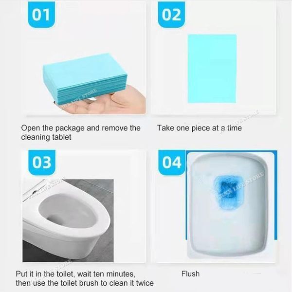 АКЦІЯ!!! Багатофункціональні пластини для прибирання та миття XIAOJING Multi effect flool cleaning slice 50 штук 0120204 фото