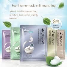 Тканинна маска з протеїнами шовку One Spring Silk Mask від пігментації 30г 010207 фото