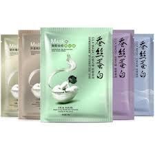 Тканинна маска з протеїнами шовку One Spring Silk Mask від пігментації 30г 010207 фото