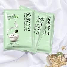 Тканинна маска з протеїнами шовку One Spring Silk Mask від пігментації 30г 010207 фото