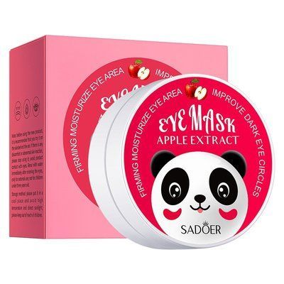 Патчі гідрогелеві омолоджуючі SADOER Apple extract Eye Gel Mask з екстрактом яблука 0501034 фото