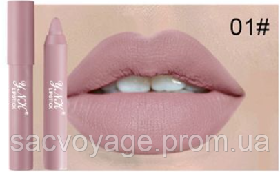 АКЦИЯ!!! Матовая водостойкая помада – карандаш для губ Waterproof Matte YNK just a tint lip Crayon тон 01 0409013 фото