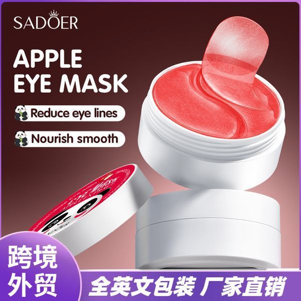 Патчі гідрогелеві омолоджуючі SADOER Apple extract Eye Gel Mask з екстрактом яблука 0501034 фото