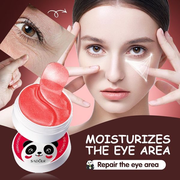 Патчі гідрогелеві омолоджуючі SADOER Apple extract Eye Gel Mask з екстрактом яблука 0501034 фото