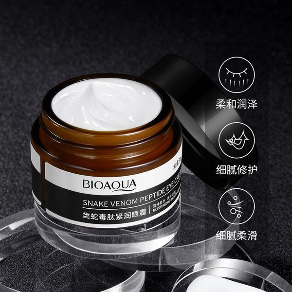 Крем для повік BIOAQUA Snake Venom Peptide Eye Cream з пептидом зміїної отрути 30мл 0301025 фото