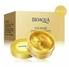 Патчи гидрогелевые омолаживающие Bioaqua Gold Luxurious Eye Masc с ионами золота и морскими водорослями 050106 фото