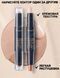 Олівець для контурінгу обличчя двустороній 2 в 1 Lameila colour geomety Contouring Stick тон 02 айворі 040607 фото 7