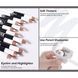 Карандаш 3 в 1 для очей для губ для брів Menow soft eyeliner pensil білий 0401020 фото 8