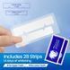 Смужки для освітлення зубів 7D WHITE HCHNOLOGY DRY STRIP від зубного нальоту 7 пар 0150208 фото 3