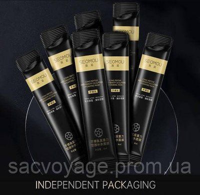 Нічна маска антигравітаційна моделююча SEOMOU cono peptide Anti - Gravity sculpting 1шт 4мл 0101049 фото