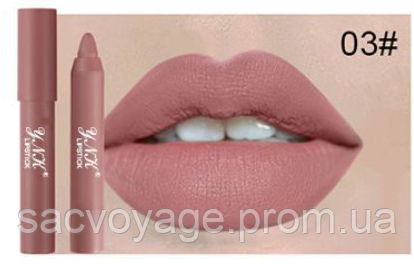 АКЦИЯ!!! Матовая водостойкая помада – карандаш для губ Waterproof Matte Misty Lipstick Lasting Crayon тон 03 0409020 фото