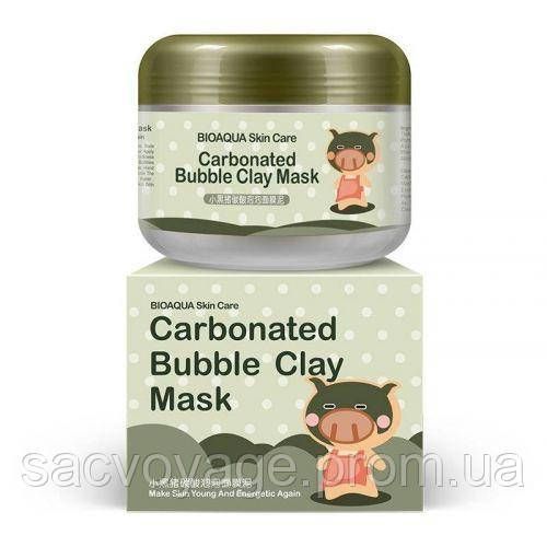 Кислородная пузырьковая маска для лица Bioaqua Carbonated Bubble Clay Mask 100мл 0103014 фото