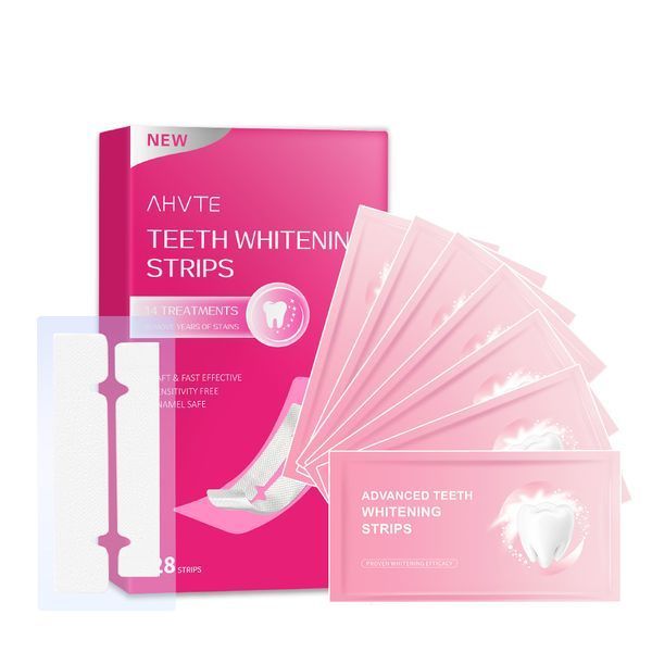 Для освітлення Menglan Jiaoyue ADVANCED TEETH WHITENING STRIPS від зубного нальоту зі смаком сакури 1 пара 0150203 фото