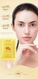 Антиоксидантна маска Bioaqua BIOAQUA Turmeric Anti-Oxidation Soothing Inhibition Acne Skin Facial, 25мл 0102025 фото