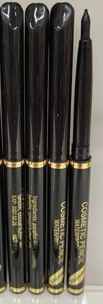 Механический карандаш для глаз Cosmetic pencil в черном корпусе, waterproof, черный 4г 040106 фото