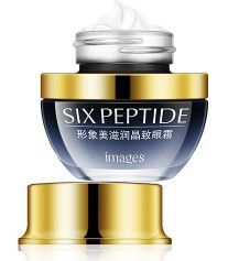 Омолаживающий крем для кожи вокруг глаз Images Six Peptide ele cream маслом авокадо и гиалуроном 25мл 0301019 фото