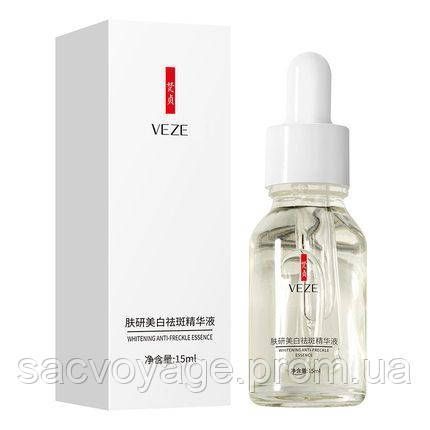 Сироватка відбілююча від пігментних плям і веснянок Veze Whitening Anti-Freckle 15мл 0202023 фото
