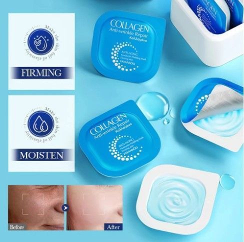 Маска пудинг для лица и зоны декольте FAYANKOU COLLAGEN REPAIR с коллагеном 010306 фото
