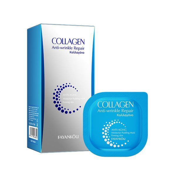 Маска пудинг для лица и зоны декольте FAYANKOU COLLAGEN REPAIR с коллагеном 010306 фото