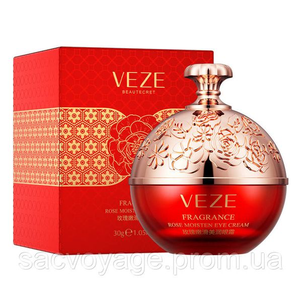 Питательный крем под глаза Veze Fragrnce Rose moisten ele cream с розой и провитамином А и В5 30мл 0301020 фото